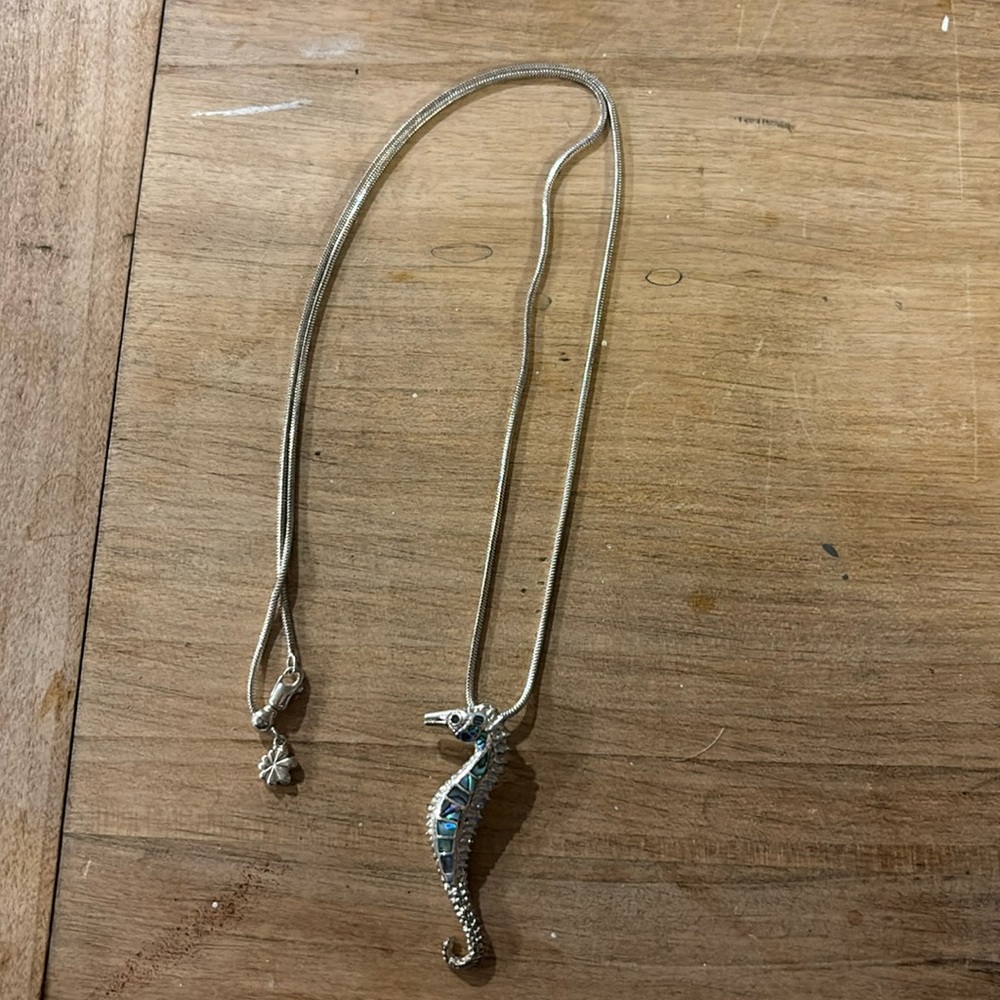 Seahorse necklace